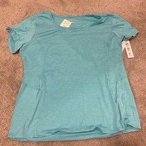 Blue Workout Shirt
